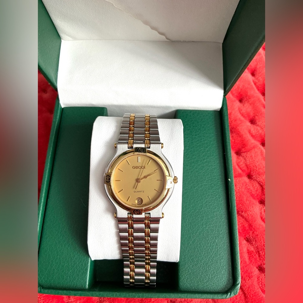 Mens GUCCI 9000M watch⭐️FULLY SERVICED ‼️ - Picture 5 of 14